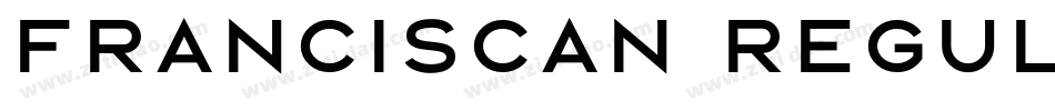 Franciscan Regular字体转换